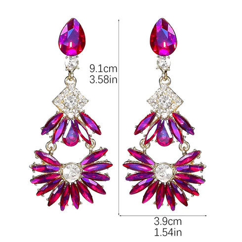 Midnight Blossom Earrings