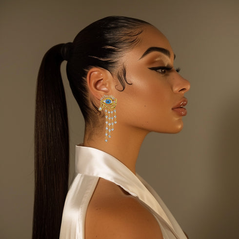 Gilded Gaze Earrings