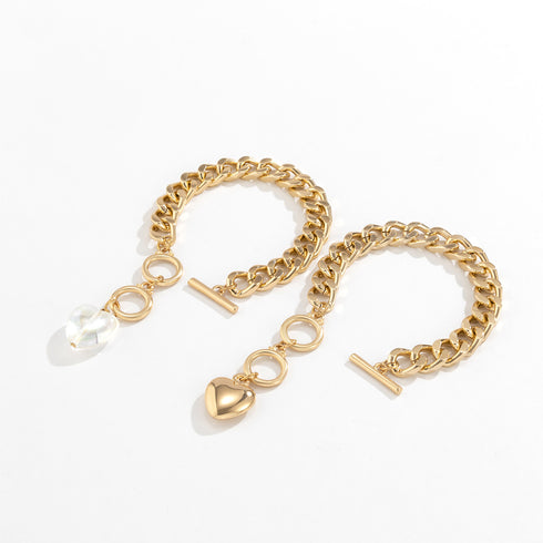 2Hearts Bracelet Set