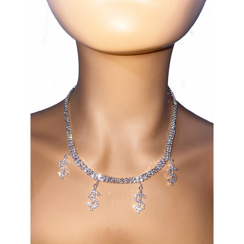 Cash Rules Necklace