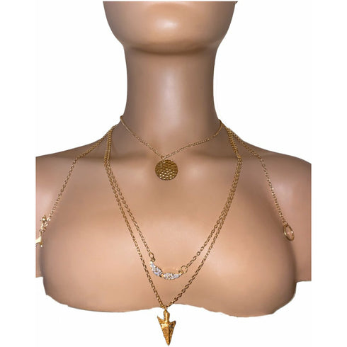 Struck By Cupid Necklace