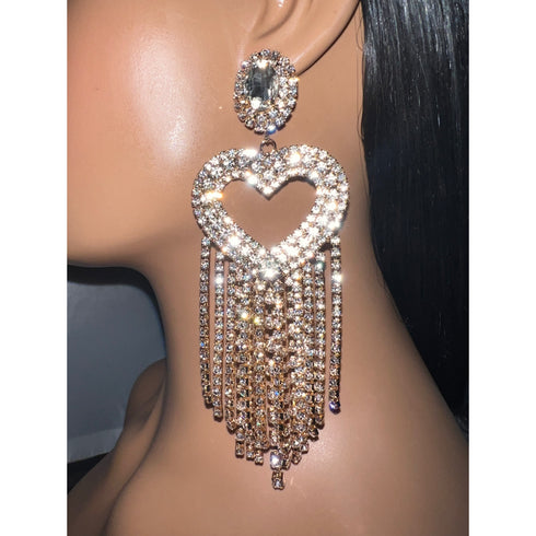 Cross My Heart Earrings