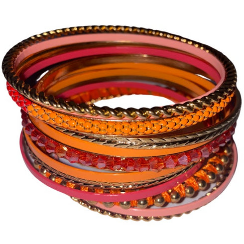 Orange Crush Bracelet Set