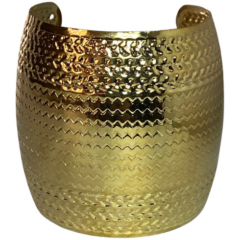 Gold Nugget Cuff