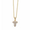 Gold Letter Chain Necklace