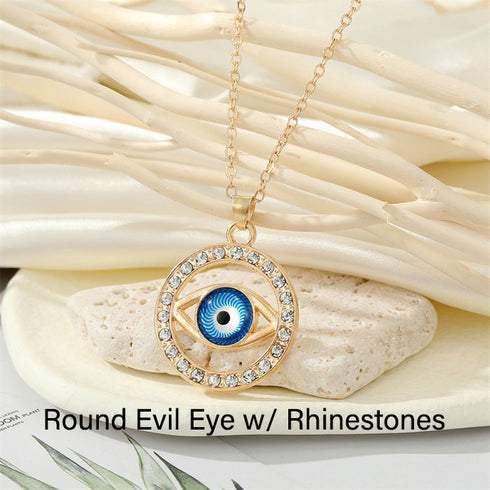 Evil Eye Hamsa Necklace