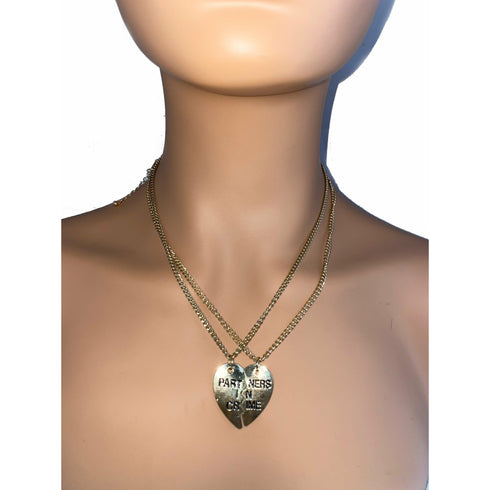 Partner In Crime Necklace Pair