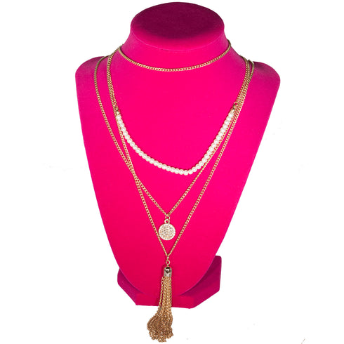 Pearl Layer Necklace