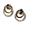 Rolling In Dough Clip On Earrings