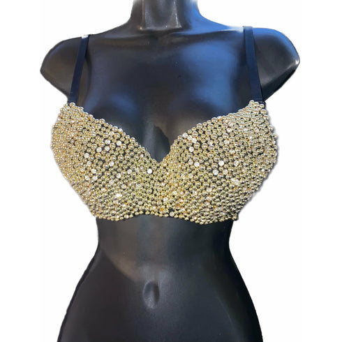 Selena Rhinestone Bra