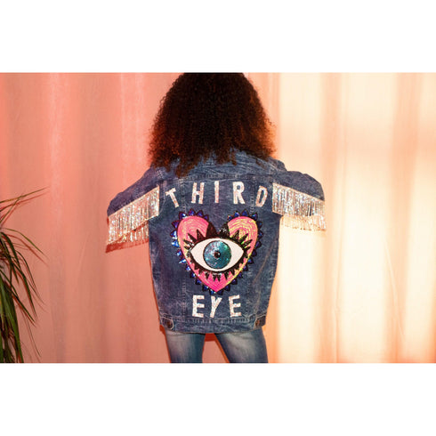 Third Eye Rich Denim Jacket