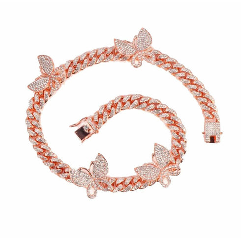 Monarch Ice Necklace