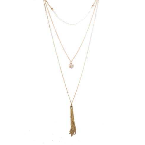 Pearl Layer Necklace